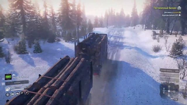 Snow Runner "Регион Мэн" #3 смотреть онлайн