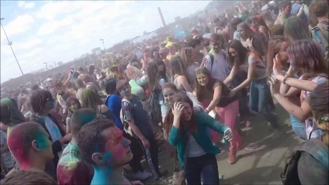Фестиваль красок Холи Holi Day! 12 июня Москва смотреть онлайн