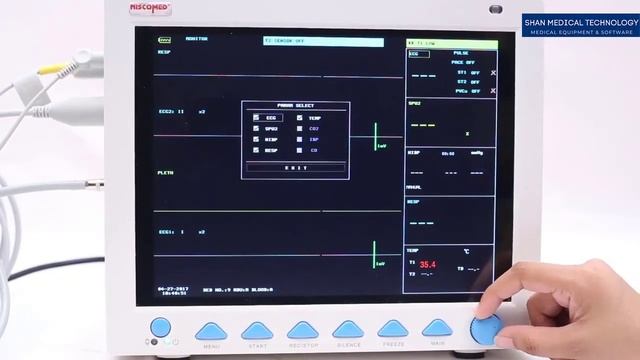 CONTEC CMS-8000 Patient Monitor Installation Procedure смотреть онлайн