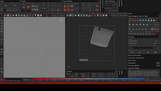 Простенький омоновский шлем в Blender! Part 2 (Развёртка в RizomUV)