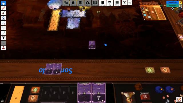 Farming Vibrant Grotto (7) - Gloomhaven 01 - Tabletop Simulator смотреть онлайн