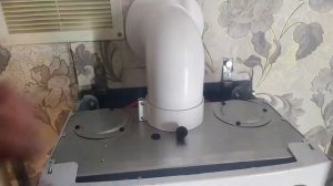 Установка настенного котла! первый пуск baxi eco4s