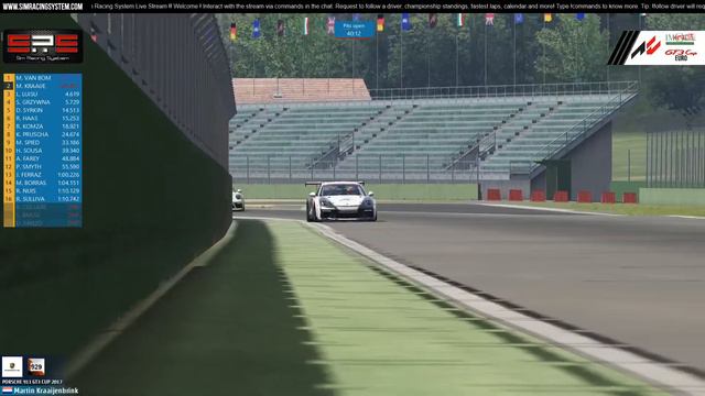 SRS Live Now! PorscheGT3CupEuro @ Imola 21:00GMT 2022-02-05 смотреть онлайн