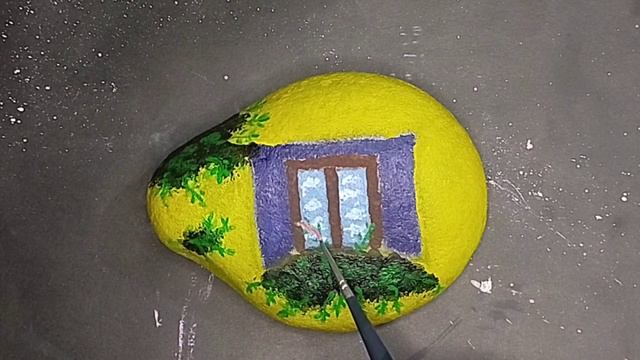 Blossom Stories💙🌸/ Easy stone painting / Acrylic painting for beginners смотреть онлайн
