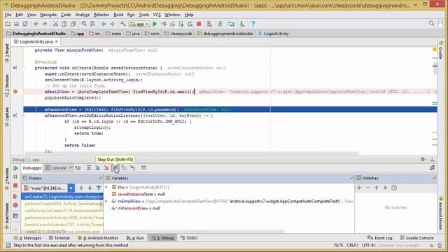 Debugging In Android Studio (In Hindi) смотреть онлайн