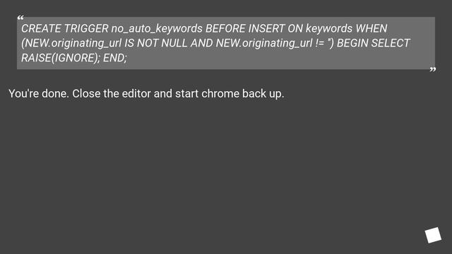 Google Chrome automatically adding websites to my list of search engines? смотреть онлайн