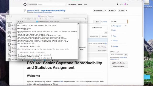 Getting Started with Git (Mac) After Installing R & RStudio смотреть онлайн