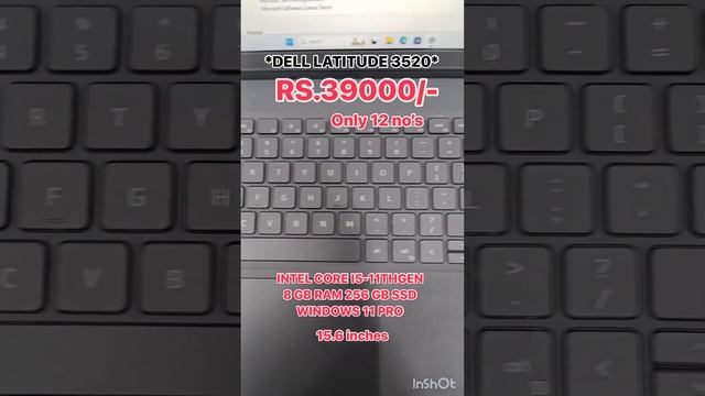 DELL LATITUDE 3520 Price:39k #lowbudgetlaptop #impressionsolutions #laptop #annanagar смотреть онлайн