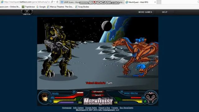 Mecha Browser Game MechQuest Gameplay #1 смотреть онлайн