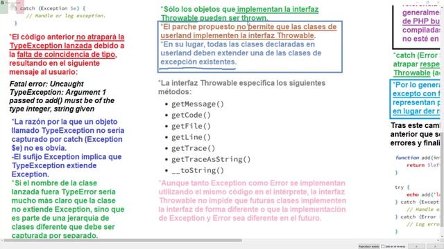 PHP 7 | E_ERROR en PHP | E_RECOVERABLE_ERROR en PHP | ¿De qué se compone PHP? - PHP userland смотреть онлайн