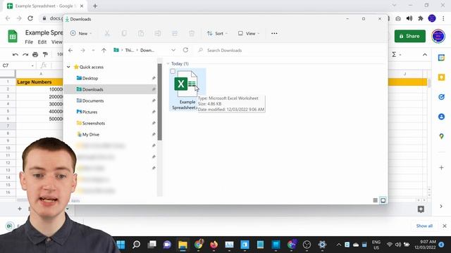 How To Download A Google Sheet As An Excel Sheet смотреть онлайн