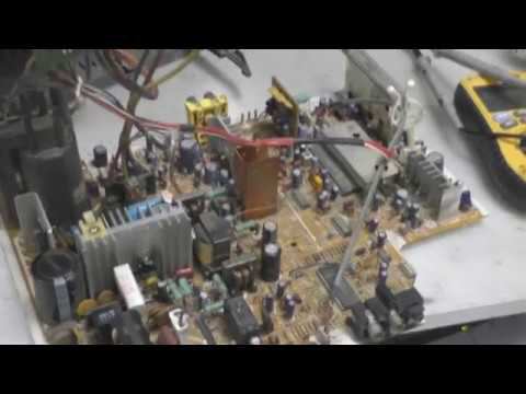 panasonic tc-21s1(Шасси MX-3) не включается, ремонт блока питания смотреть онлайн