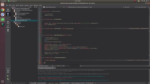 SEND OPENCV IMAGES(VIDEO) TO QML(QT QUICK) BY USING(DECODING) QTHREAD ? | OPENCV TO QML WITH QTHREA смотреть онлайн