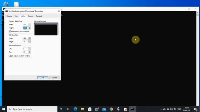 How to Increase Font Size and Font Style of Command Prompt | Command Prompt का Font Size कैसे बढ़ाय смотреть онлайн