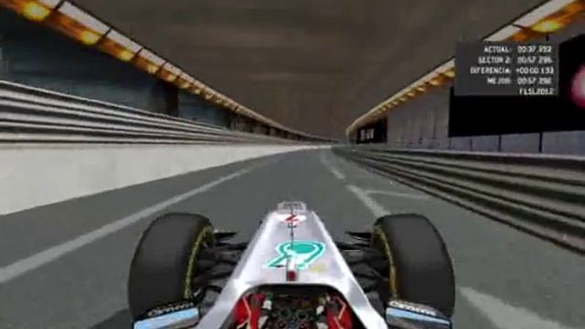 Formula 1 2012 Monaco Grand Prix Michael Schumacher pole position / Vuelta rapida Monte Carlo смотреть онлайн