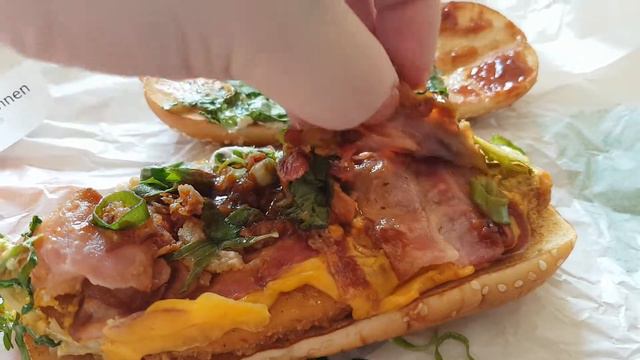 Burger King BBQ Long Chicken Hamburger смотреть онлайн