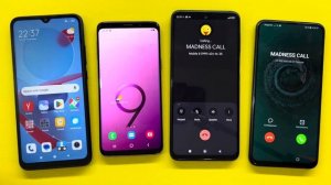 Xiaomi Redmi 9C NFC Vs Samsung Galaxy S9 Vs Xiaomi Redmi Note 9S Vs Honor 9X / MADNESS Incoming Cal