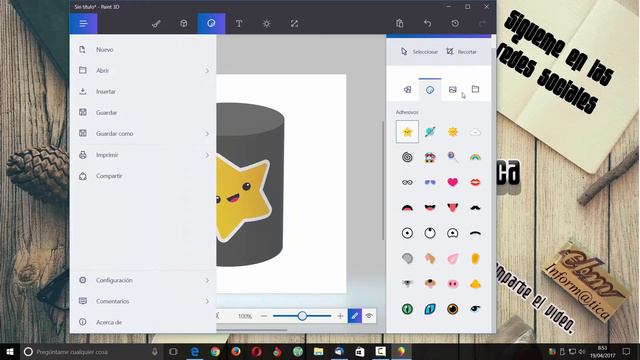 NUEVO PAINT 3D EN WINDOWS 10 CREATORS UPDATE смотреть онлайн