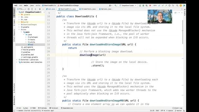 Downloading Images from Remove Web Servers via Java Parallel Streams смотреть онлайн