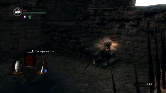 DARK SOULS. Крепость Сена. Стальной голем. смотреть онлайн