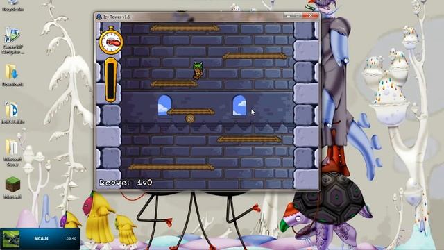 Icy Tower Custom Games! Plus Different Looks And Characters! смотреть онлайн