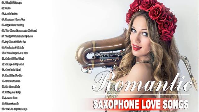 Most Old Beautiful Love Songs 80's 90's - Best Romantic Saxophone Love Songs смотреть онлайн