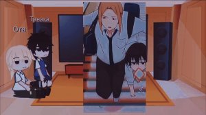 🌸💕{ Реакция вечно ленивый Танака-кун на тик ток}💗✨