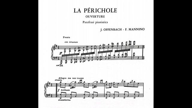 Jacques Offenbach - Franco Mannino: "La Périchole" Ouverture - pianista Giovanni Battista Romano смотреть онлайн