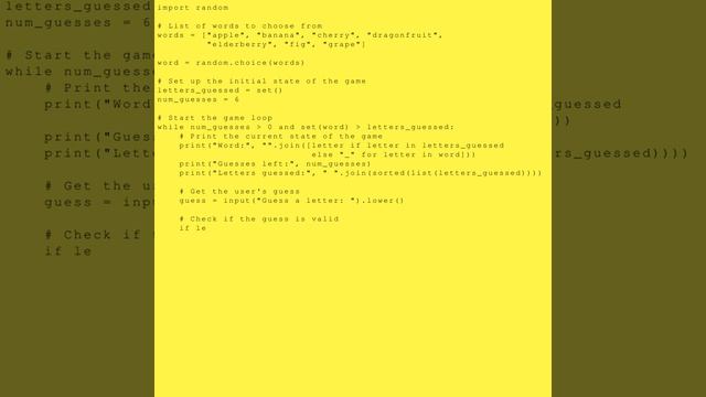 How to make a Hangman Game in Python 3 смотреть онлайн