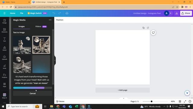 How to create text to image ai hindi | Canva Magic Studio Tutorial step by step | Part01 смотреть онлайн