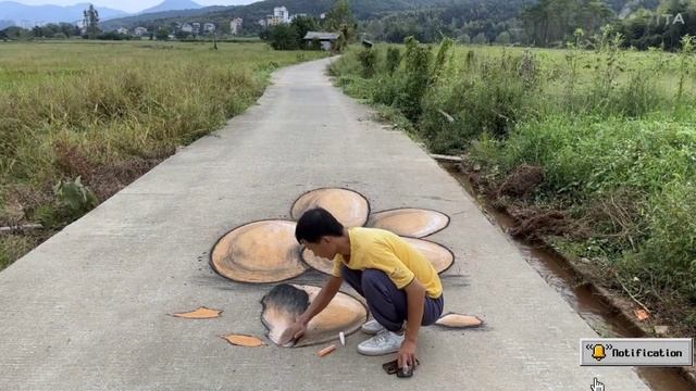 Street Art Masterpiece: 3D Road Painting Unveiled" [From Nowhere] смотреть онлайн