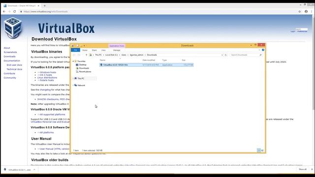 Install Virtual Box 6.0 on Windows смотреть онлайн