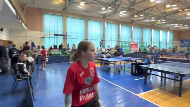 Изумрудов Анастасия vs ??? Настольный теннис в Подольске. смотреть онлайн