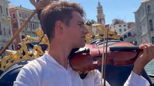 Bella Ciao on Violin in Venice, Italy - La Casa de Papel (Money Heist)