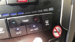 HYUNDAI SANTA FE - How to operate the air-conditioning system and the heating system