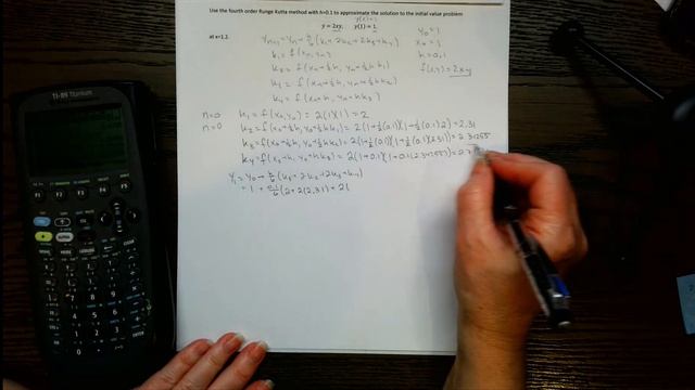 Fourth order runge kutta example with first order initial value problem смотреть онлайн