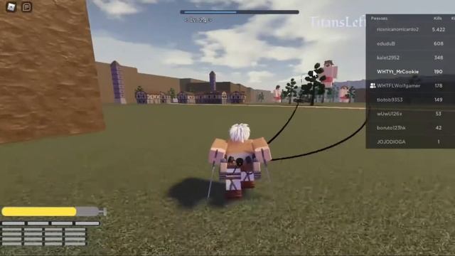 Matando Titãs Com Meu Amigo No Roblox (Untitled Attack On Titan) смотреть онлайн