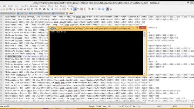 Recommender System Algorithm Example in C# смотреть онлайн