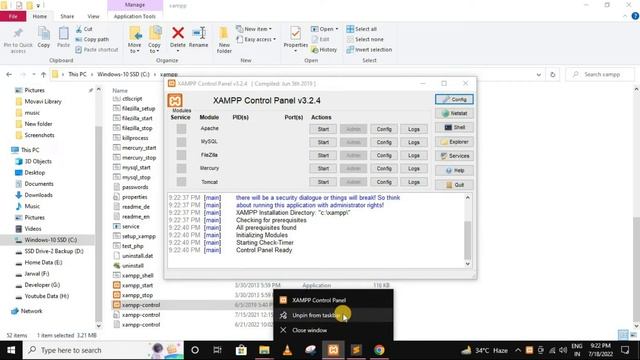 How to install xampp in windows 10 | php tutorial for beginners full - 2 | php tutorial #xampp #php смотреть онлайн