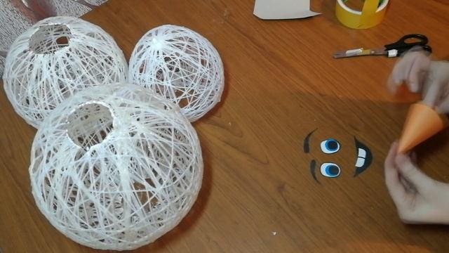 Снеговик из ниток своими руками / Cool Snowman смотреть онлайн