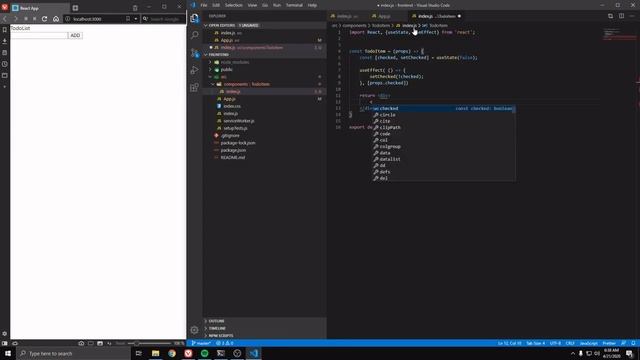 React Beginner Tutorial - TodoList смотреть онлайн