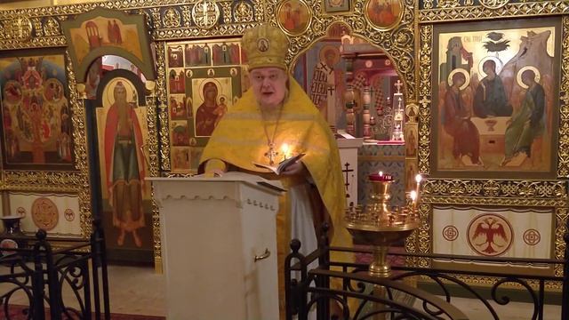 Проповедь о. Всеволода 29.12.2019 смотреть онлайн