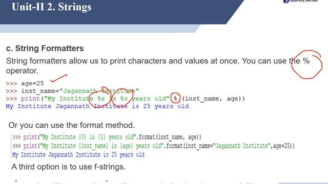 BVITSD 205 Python Data types and variables смотреть онлайн