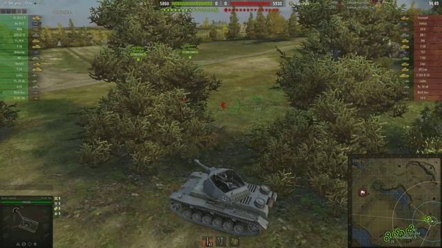 Как играть на арте World of tanks. Качаем сау Grille 5 лвл. смотреть онлайн