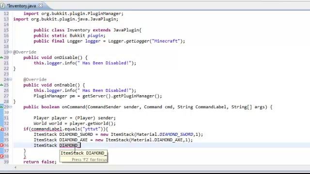 How To Create A Bukkit Plugin: Episode 2 Inventory Minipulation смотреть онлайн