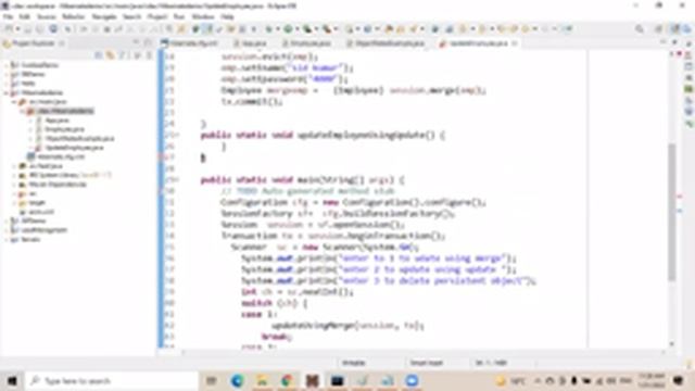 18 Hibernate Entity life cycle,update,Criteria смотреть онлайн