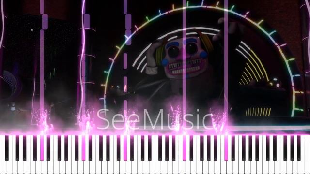 FNAF Security Breach - DJ Music Man Theme | Piano Cover