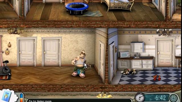 Neighbours from Hell - Season 3 - Fitness Frenzy - 100% (Walkthrough) смотреть онлайн