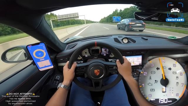 800HP PORSCHE 911 GT2 RS | REVIEW On AUTOBAHN [NO SPEED LIMIT] By AutoTopNL