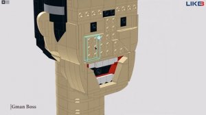 Skibidi Toilet LEGO : Building BIG GMAN BOSS Tutorial !!!